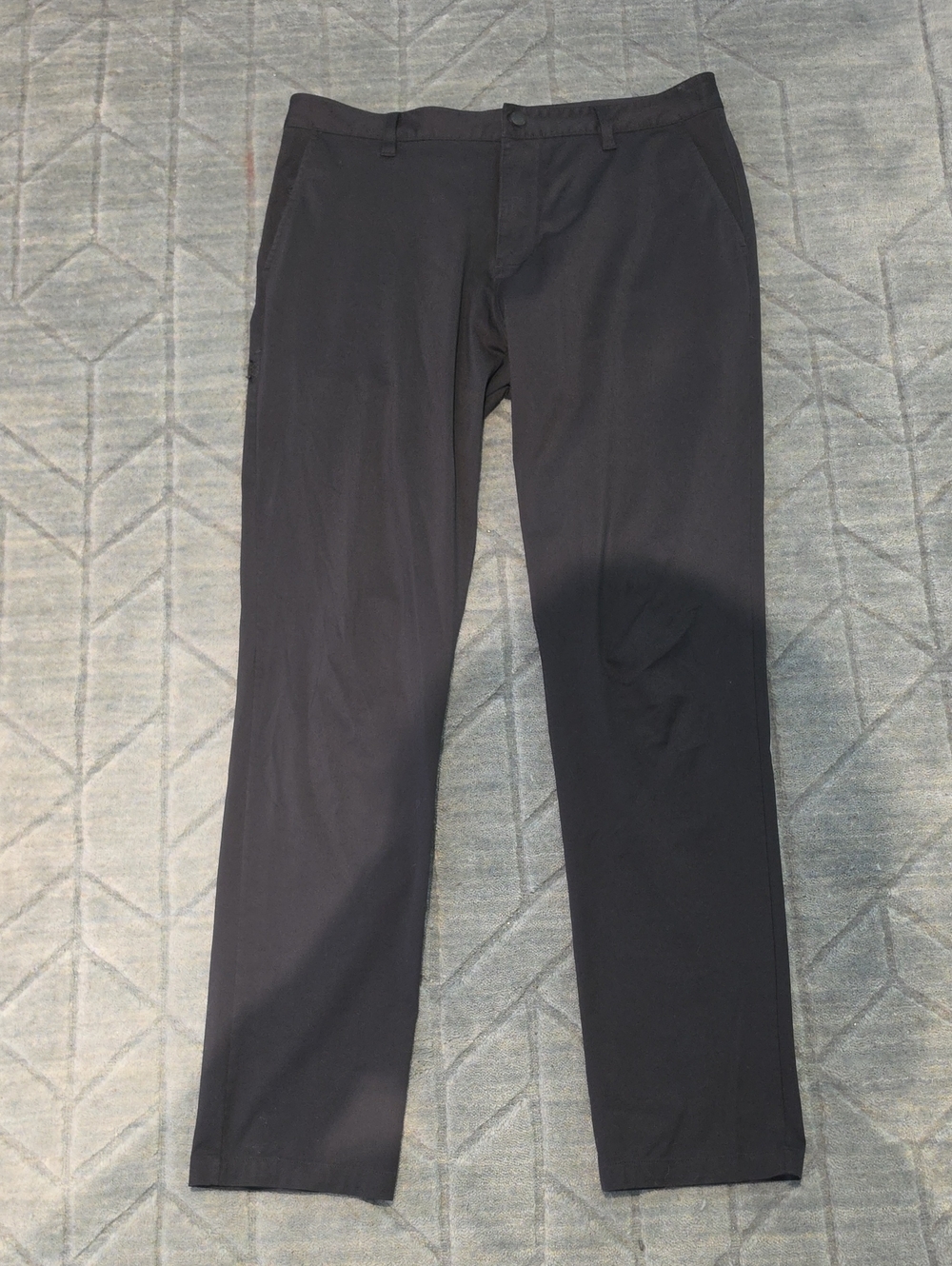 RHONE Black Tailored Dress Pants